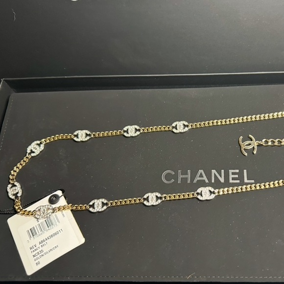 Chanel CC 22 gold chain belt / necklace - Picture 2 of 7